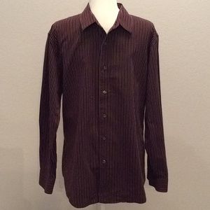 APT.9 Men’s Striped Dress Shirt